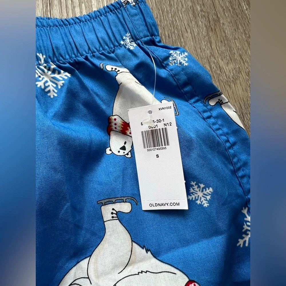 Old Navy Men’s Soft-Washed 100% Cotton Boxer Shorts Polar Bear Print Size Small
